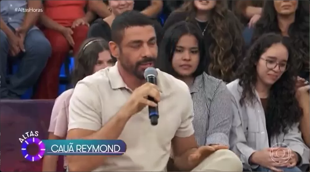 Cauã Reymond emociona no Altas Horas com desabafo sobre a mãe e passado difícil, em meio à crise nos bastidores de Vale Tudo