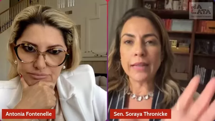 Soraya Thronicke questiona Virginia Fonseca na CPI das Bets e Antonia Fontenelle se revolta com resposta