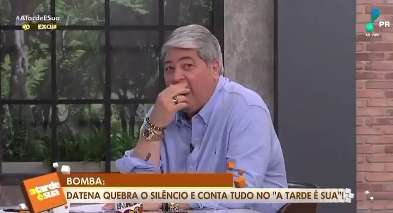 Datena revela por que deixou o SBT e enfrenta obstáculo antes de estrear na RedeTV!