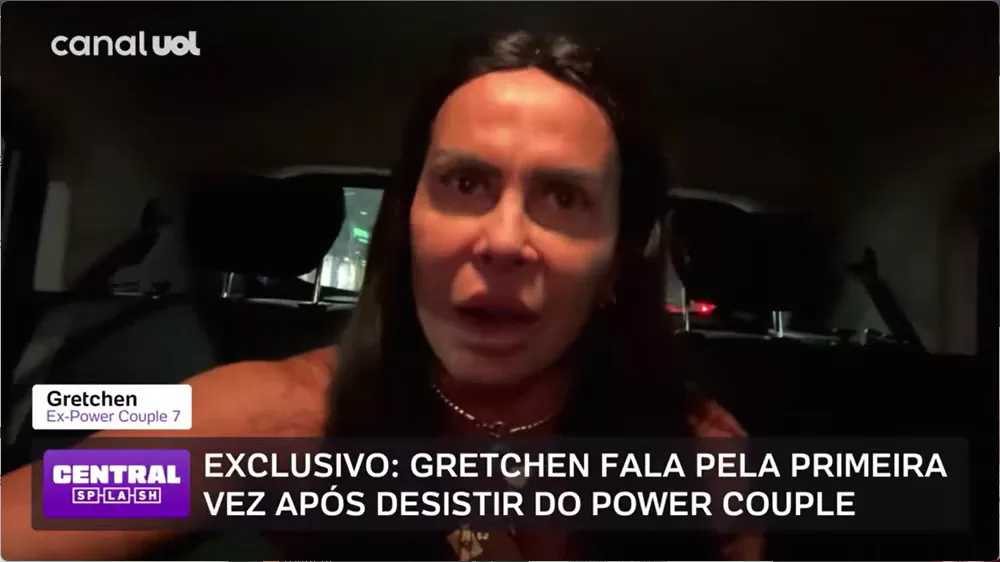 Gretchen revela valor da multa para deixar o Power Couple e desabafa: “Tem coisas que o dinheiro não paga”