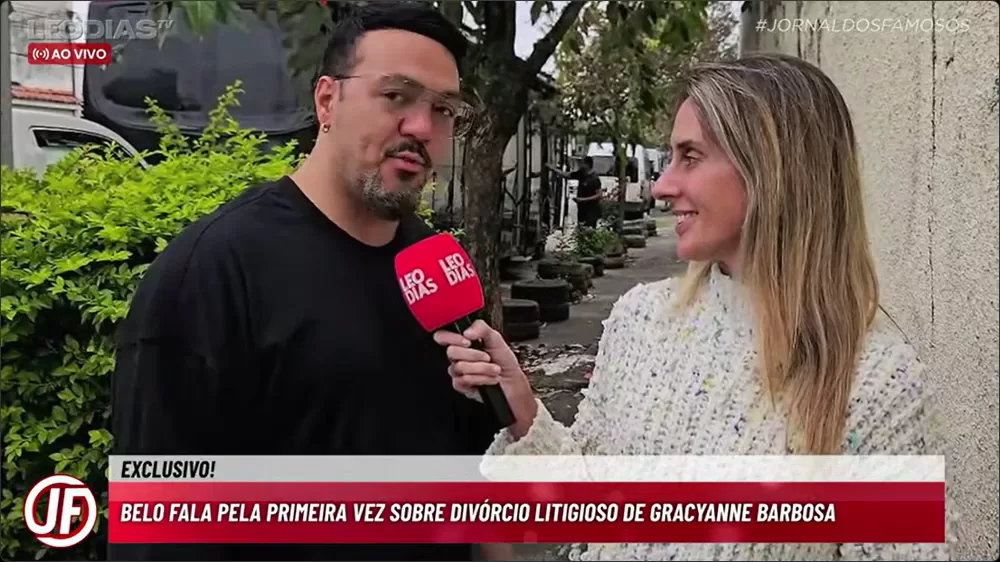 Belo e Gracyanne: "Ela poderia ter conversado"