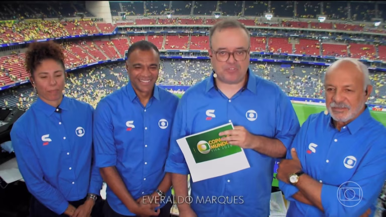 Marca Histórica! Soma de Globo, SBT e CazéTV Ultrapassa 80 Milhões de Espectadores na Copa!