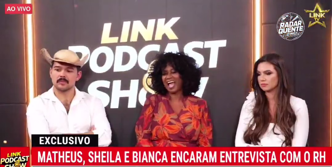 Barraco no Link Podcast: Saory Cardoso Humilha Sheila e Toma Invertida ao Vivo!