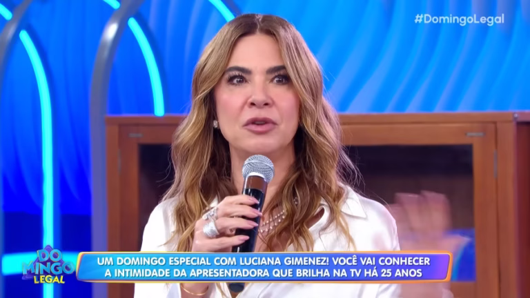 Luciana Gimenez Assina com a Band e Vai Enfrentar o “SuperPop” nas Quarta-Feiras