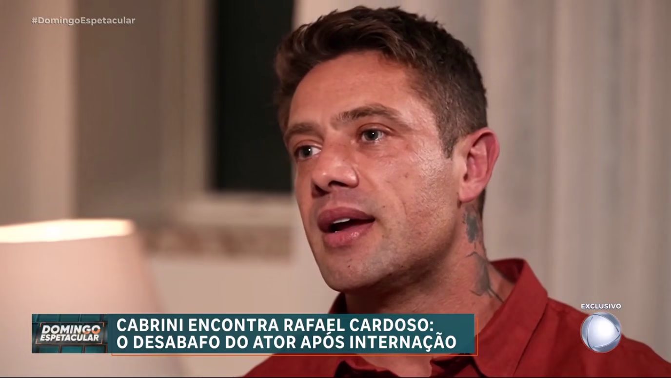 DESABAFO FORTE! Rafael Cardoso revela internação de 45 dias e pede perdão a Mari Bridi!
