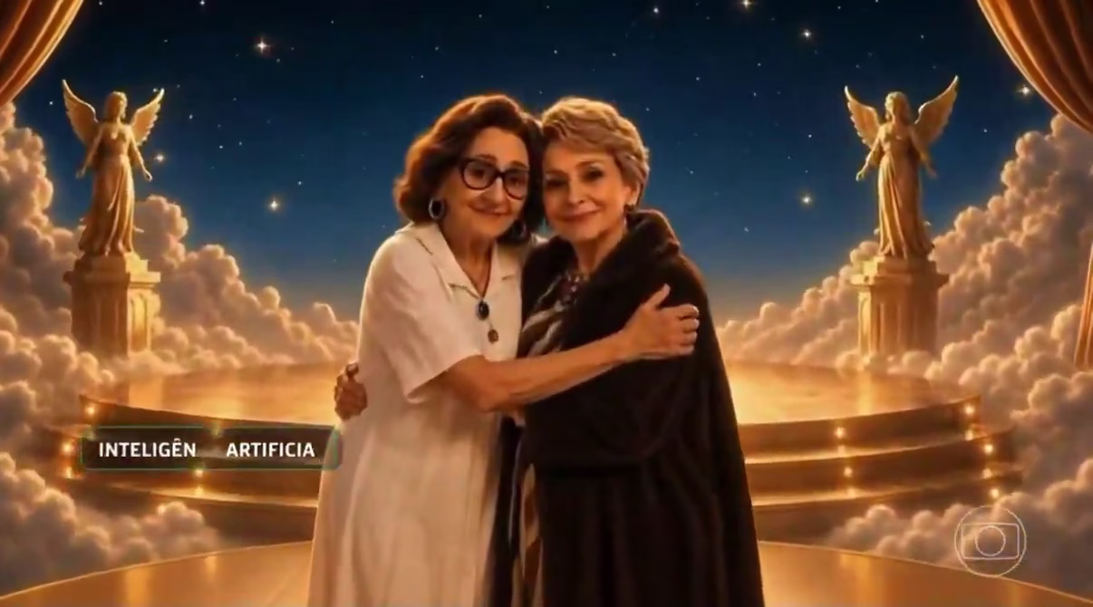 O VEXAME DE ANA MARIA BRAGA: Globo usa inteligência artificial e cria vídeo medonho!