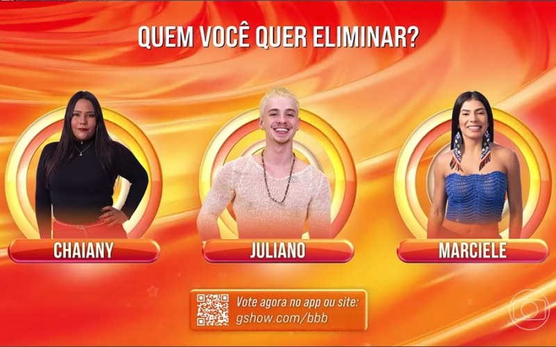 BBB 26: PAREDÃO EXPLOSIVO FORMADO! MARCIELE, JULIANO E CHAIANY NA BERLINDA! VEJA AS ENQUETES E QUEM SAI!