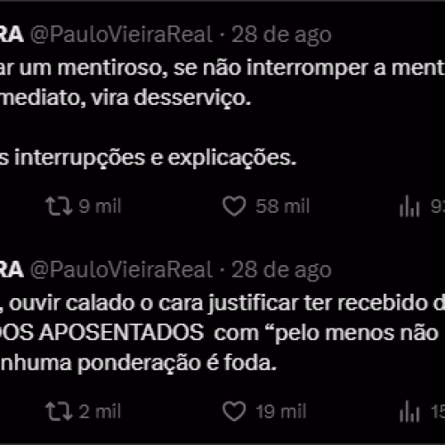 CLIMÃO E FOGO AMIGO NA GLOBO: PAULO VIEIRA DETONA POSTURA DE TRALLI E RENATA EM SABATINA COM BOLSONARO