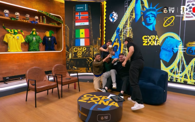 O IMPÉRIO DE CASIMIRO: CazéTV Humilha a Concorrência, Rouba Estrelas da TV e Bate 41 Milhões!