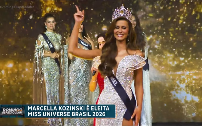 NINGUÉM ESPERAVA: Miss Brasil alcança topo na Record e choca a Globo