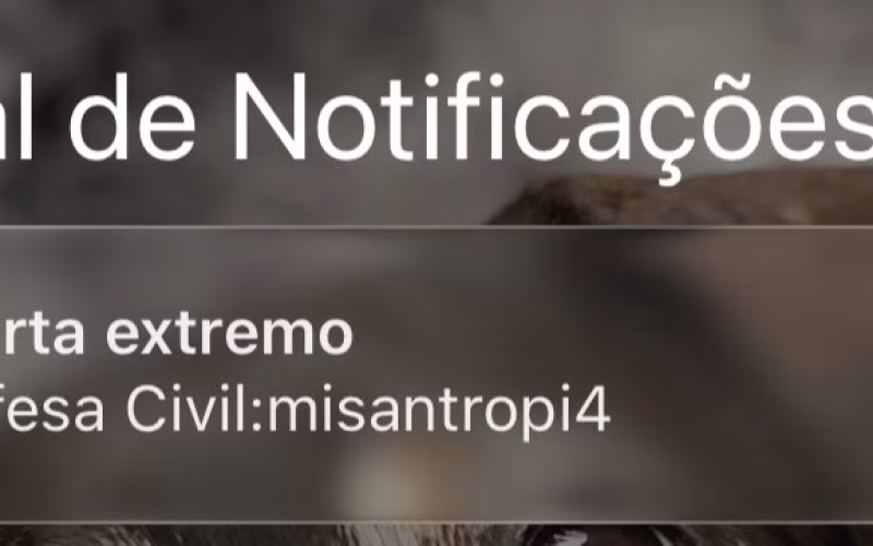 MARKETING CRIMINOSO! Banda Hackeia Alerta de Emergência e Assusta o País Com “Misantropia”!