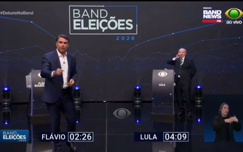 FENÔMENO EM BRASÍLIA: Debate na Band atinge pico de 25 pontos e atropela concorrência