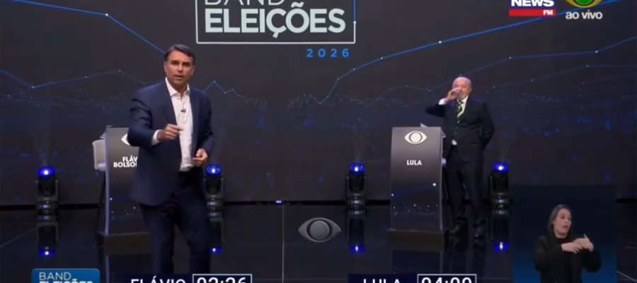 FENÔMENO EM BRASÍLIA: Debate na Band atinge pico de 25 pontos e atropela concorrência