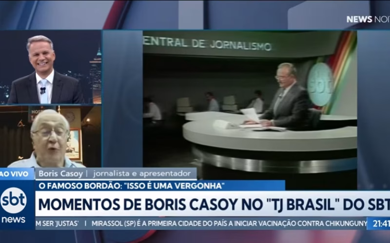 SBT: BORIS CASOY VOLTA, +SBT CORTA CANAL HISTÓRICO E GERA CONFUSÃO DE AUDIÊNCIA!