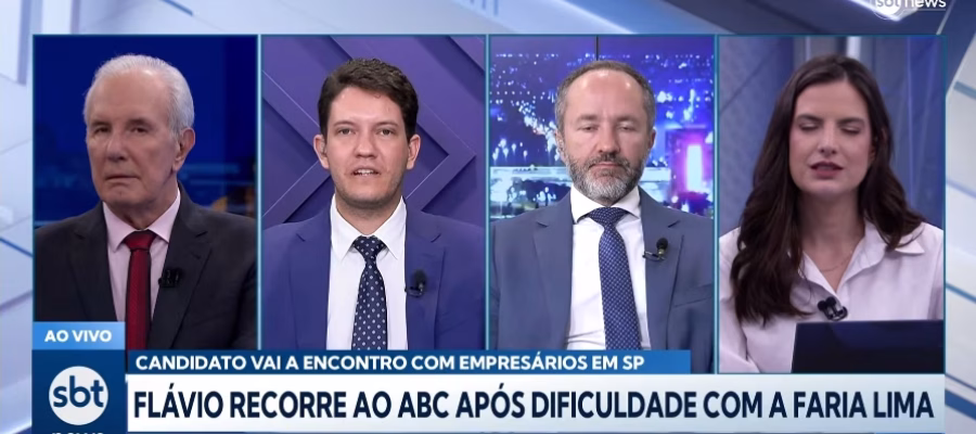 CRISE NO SBT NEWS: Chefe de redação pede demissão após treta ao vivo com Flávio Bolsonaro!