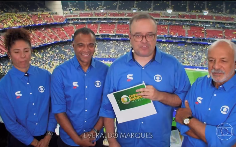 Marca Histórica! Soma de Globo, SBT e CazéTV Ultrapassa 80 Milhões de Espectadores na Copa!