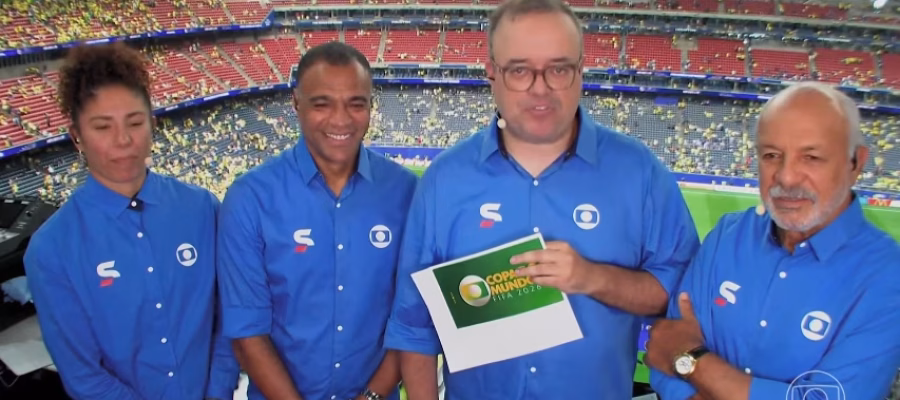 Marca Histórica! Soma de Globo, SBT e CazéTV Ultrapassa 80 Milhões de Espectadores na Copa!