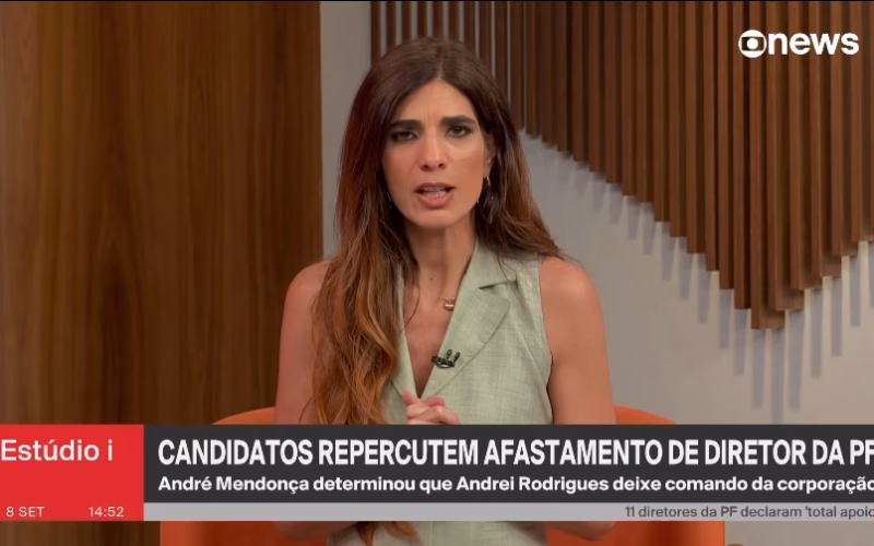 GUERRA NA GLOBONEWS! ÂNCORA TENTA DERRUBAR ANDRÉIA SADI E TOMA O CONTROLE DO ESTÚDIO I!