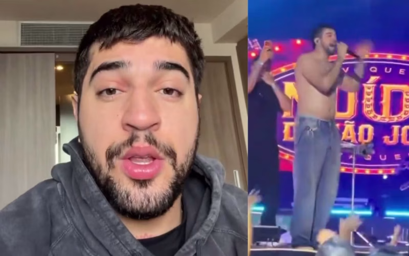 VEXAME MILIONÁRIO! NATTAN SOBE BÊBADO NO PALCO, REVOLTA PÚBLICO E LUANA PIOVANI MACETA!