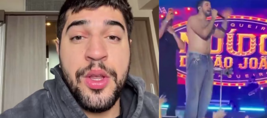 VEXAME MILIONÁRIO! NATTAN SOBE BÊBADO NO PALCO, REVOLTA PÚBLICO E LUANA PIOVANI MACETA!