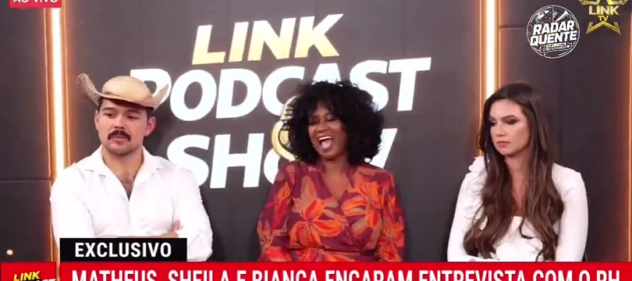 Barraco no Link Podcast: Saory Cardoso Humilha Sheila e Toma Invertida ao Vivo!