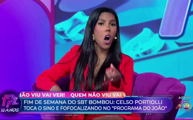 CLIMÃO AO VIVO NO SBT: Carol Lekker ataca Eliana no 'Fofocalizando' e choca apresentadores!