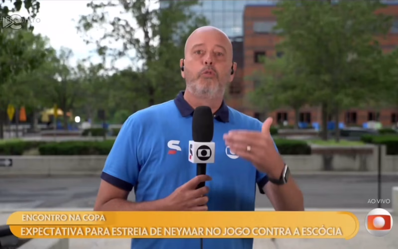 ALEX ESCOBAR PASSA POR CIRURGIA para retirar tumor após passar mal ao vivo na Globo!