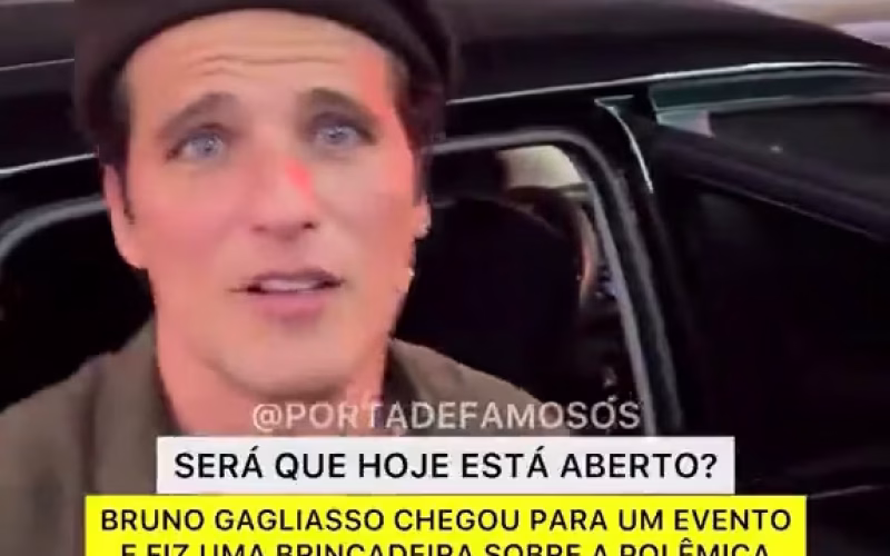 BRUNO GAGLIASSO VIRA MEME após chilique no McDonald’s e dá aula de como reverter crise!