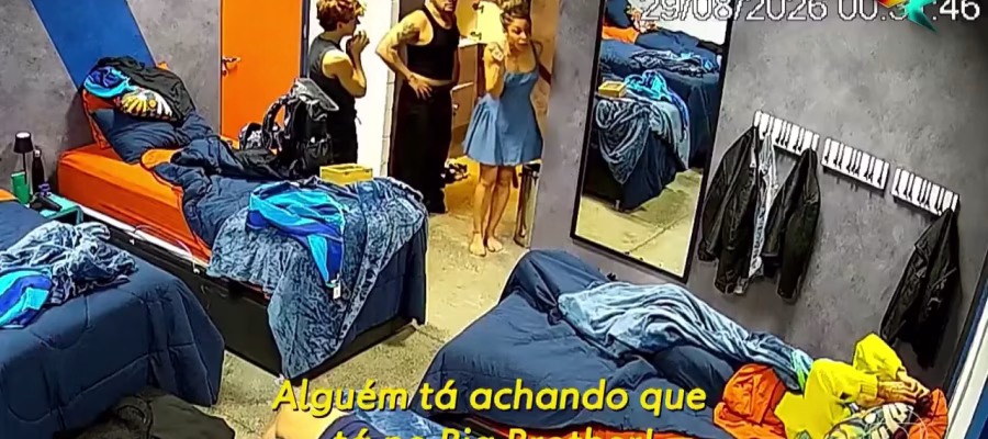 O FRACASSO DE ESTRELAS DA CASA: GLOBO EXIBE BRIGA POR “CATINGA” POR CÂMERA DE SEGURANÇA E ESCANCARA FALTA DE VERBA