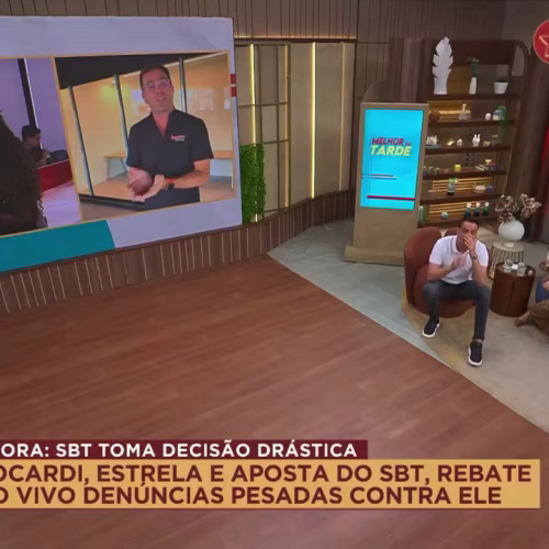 “Eu Demiti o SBT”: Bocardi Rompe Contrato, Critica Emissora e Sofre Repúdio da Band