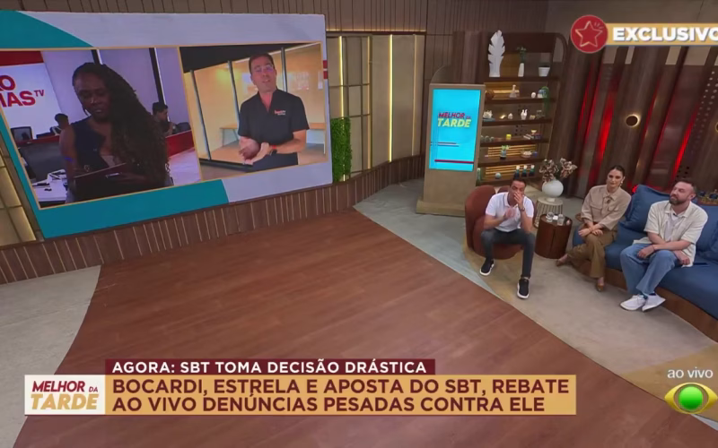 “Eu Demiti o SBT”: Bocardi Rompe Contrato, Critica Emissora e Sofre Repúdio da Band